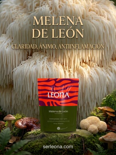 MELENA DE LEÓN <br>Claridad, ánimo, antiinflamación