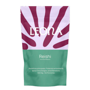 Pack Leona FEMENINA Reishi + Chaga + Cordyceps