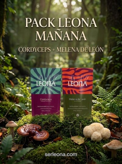 Pack Leona Mañana<br>Cordyceps + Melena de León