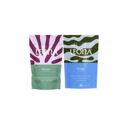 Pack Leona GLOW/BELLEZA Chaga + Reishi